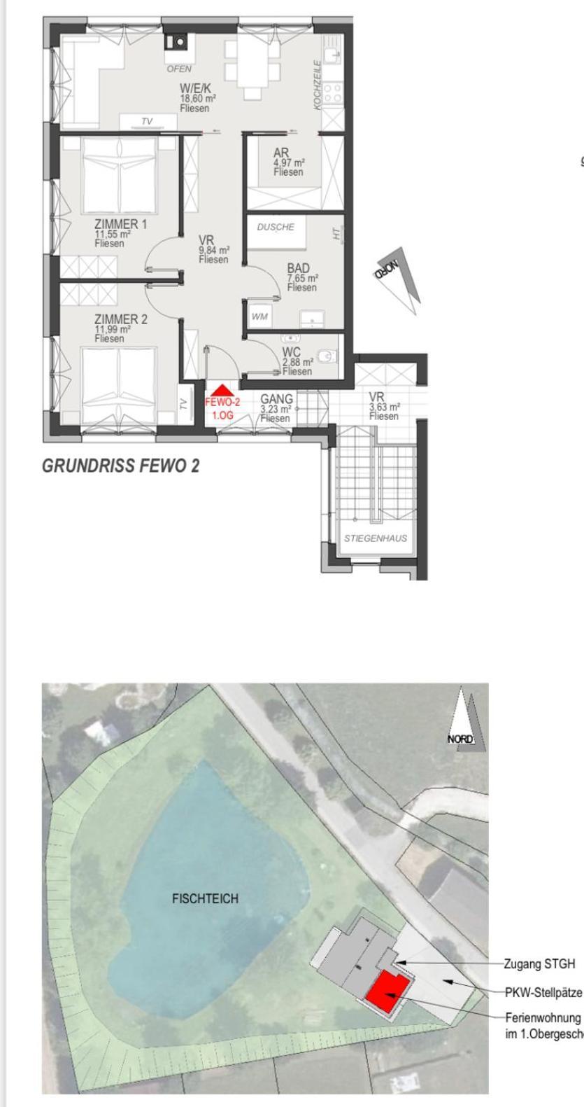 Haus Am Fischteich Apartment Feistritz ob Bleiburg Ngoại thất bức ảnh